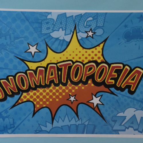 Onomatopeia Posters